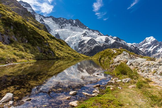 Mount Cook National Park: Sealy Tarns
